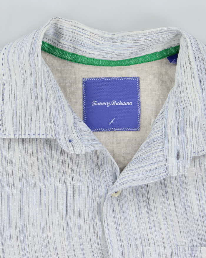 Vintage Tommy Bahama Linen Long Sleeve Shirt - L