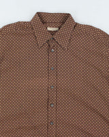 Vintage Burberry Pattern Long Sleeve Shirt - XXL