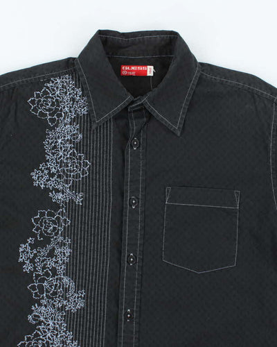 Vintage Y2k 00s Guess Embroidered Shirt - S