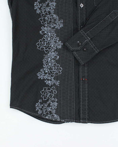 Vintage Y2k 00s Guess Embroidered Shirt - S