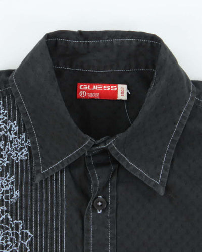 Vintage Y2k 00s Guess Embroidered Shirt - S