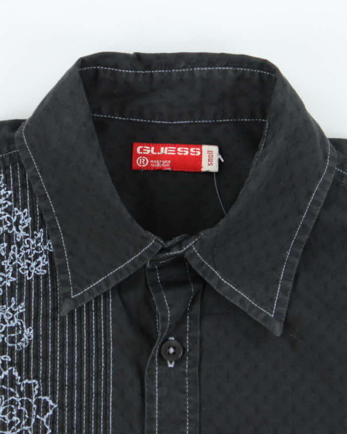 Vintage Y2k 00s Guess Embroidered Shirt - S