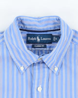 Vintage Ralph Laureen Stripe Long Sleeve Shirt - S