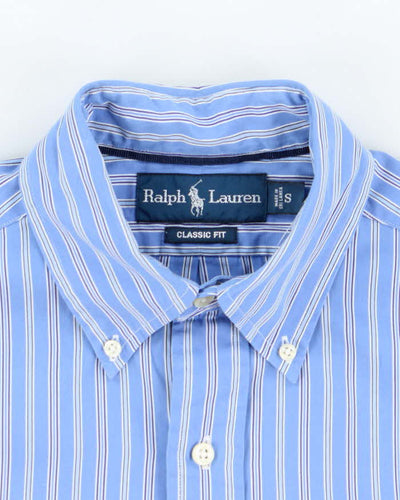Vintage Ralph Laureen Stripe Long Sleeve Shirt - S