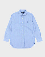 Vintage Ralph Laureen Stripe Long Sleeve Shirt - M