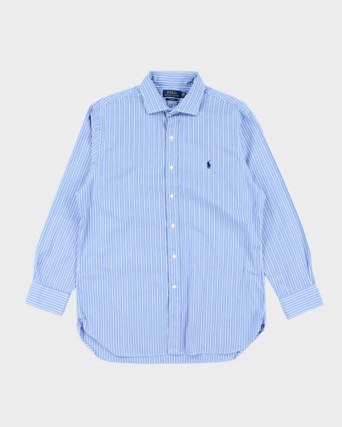 Vintage Ralph Laureen Stripe Long Sleeve Shirt - M