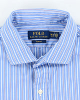 Vintage Ralph Laureen Stripe Long Sleeve Shirt - M