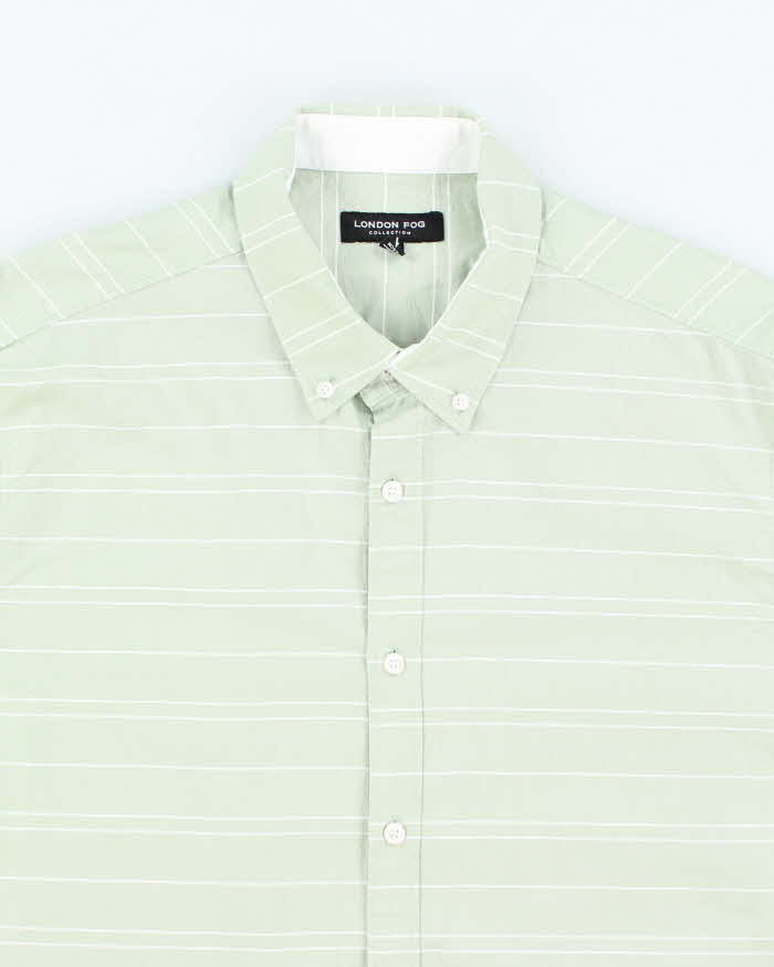 Vintage London Fog Stripe Long Sleeve Shirt - XL