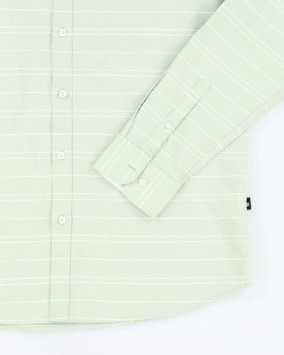 Vintage London Fog Stripe Long Sleeve Shirt - XL