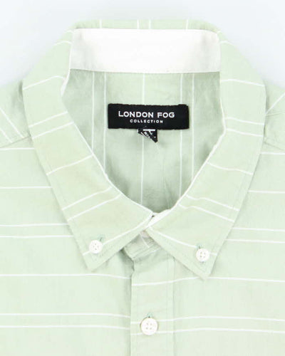 Vintage London Fog Stripe Long Sleeve Shirt - XL