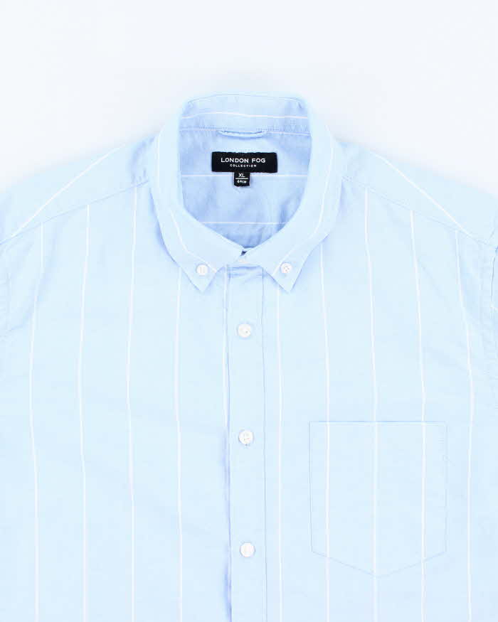 Vintage London Fog Stripe Long Sleeve Shirt - XL