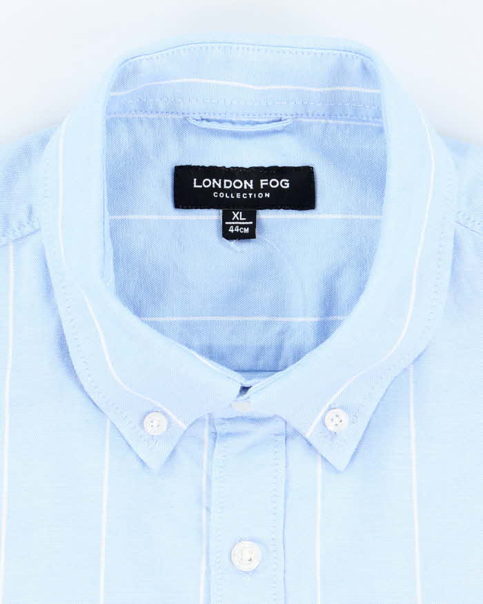 Vintage London Fog Stripe Long Sleeve Shirt - XL