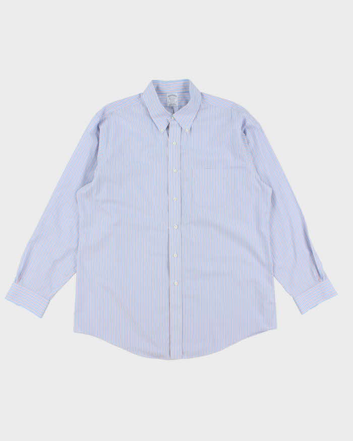 Vintage Brooks Brothers Stripe Long Sleeve Shirt - XXL
