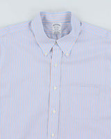 Vintage Brooks Brothers Stripe Long Sleeve Shirt - XXL