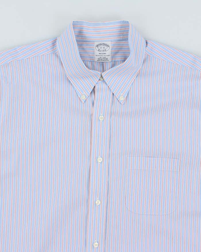 Vintage Brooks Brothers Stripe Long Sleeve Shirt - XXL