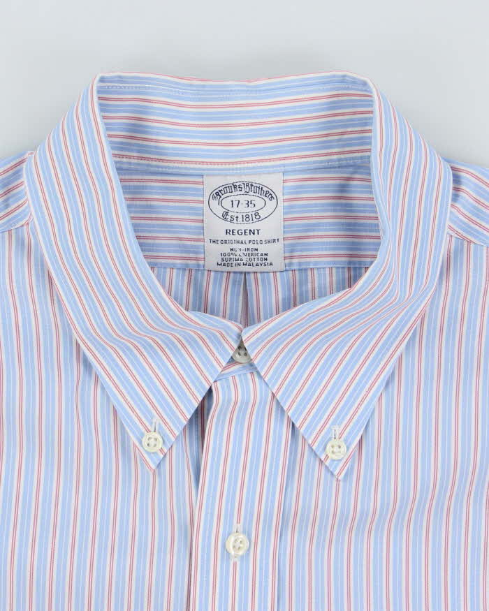 Vintage Brooks Brothers Stripe Long Sleeve Shirt - XXL