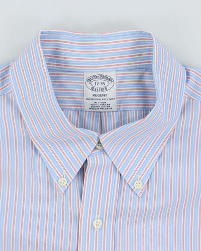 Vintage Brooks Brothers Stripe Long Sleeve Shirt - XXL