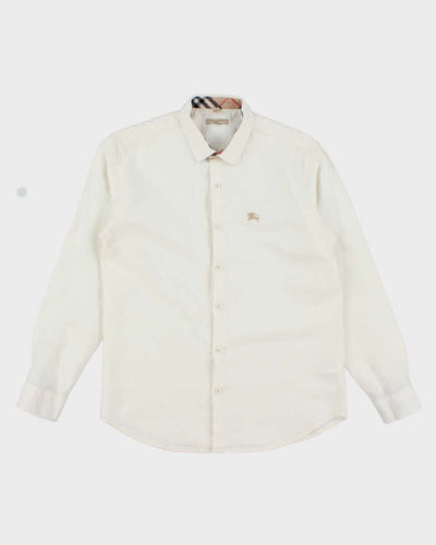 Vintage 2000's Burberry Brit Nova Check Collar Shirt -  L