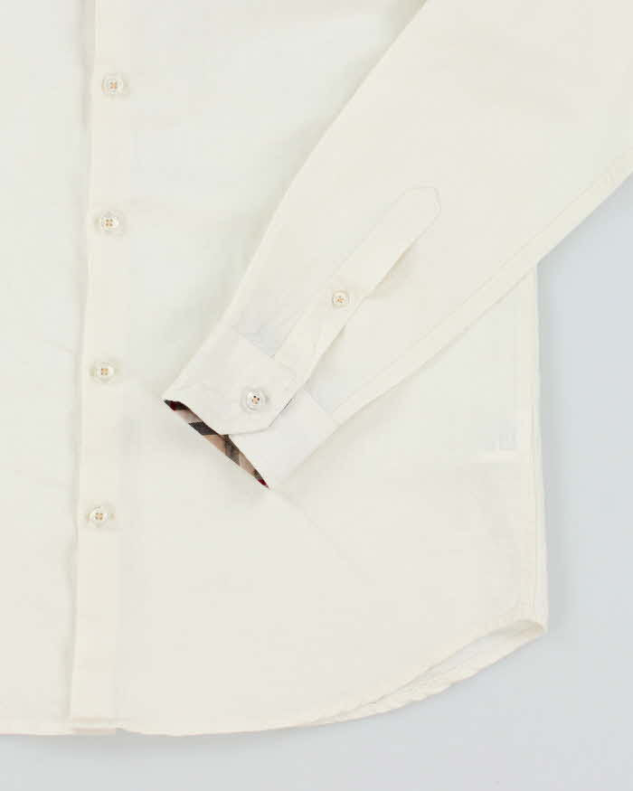 Vintage 2000's Burberry Brit Nova Check Collar Shirt -  L