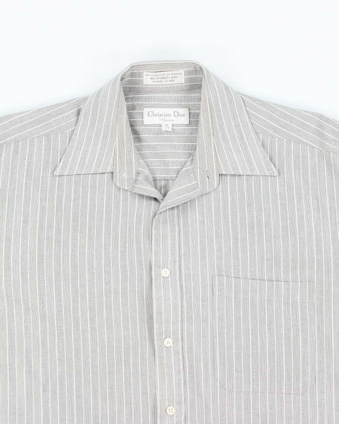 Vintage Christian Dior Long Sleeve Shirt - L