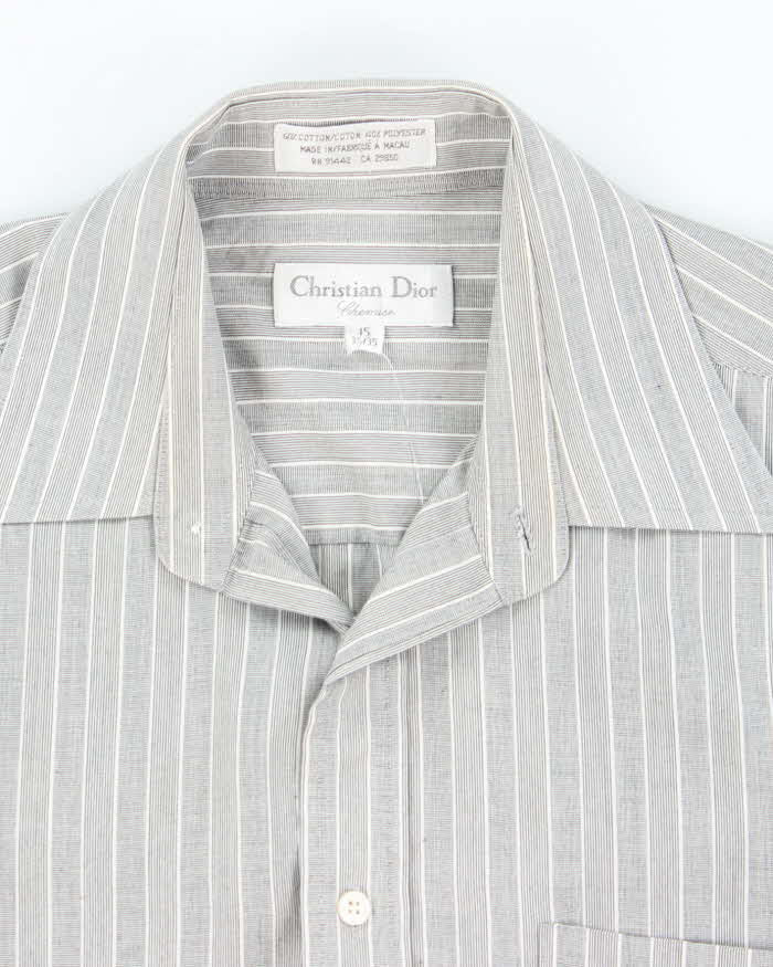 Vintage Christian Dior Long Sleeve Shirt - L