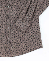 Vintage Gucci Pattern Long Sleeve Shirt - L