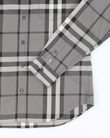Vintage Burberry Checked Long Sleeve Shirt - M