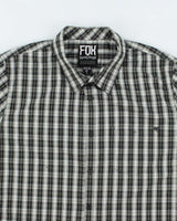 Vintage 00s Fox Check Short Sleeve Shirt - XL