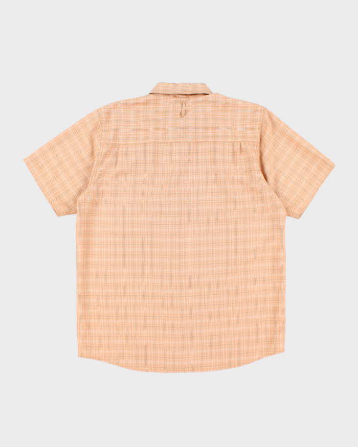 Vintage The North Face Check Short Sleeve Shirt - L
