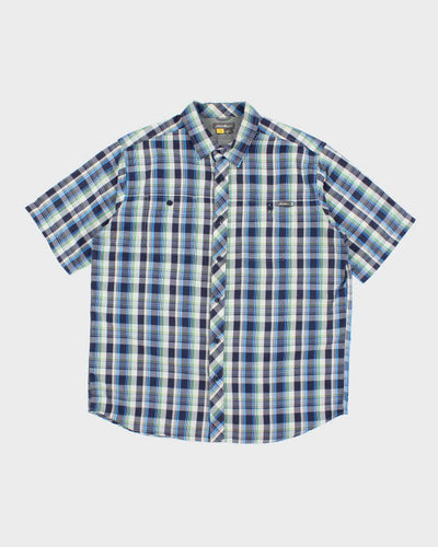 Vintage Eddie Bauer Check Short Sleeve Shirt - L