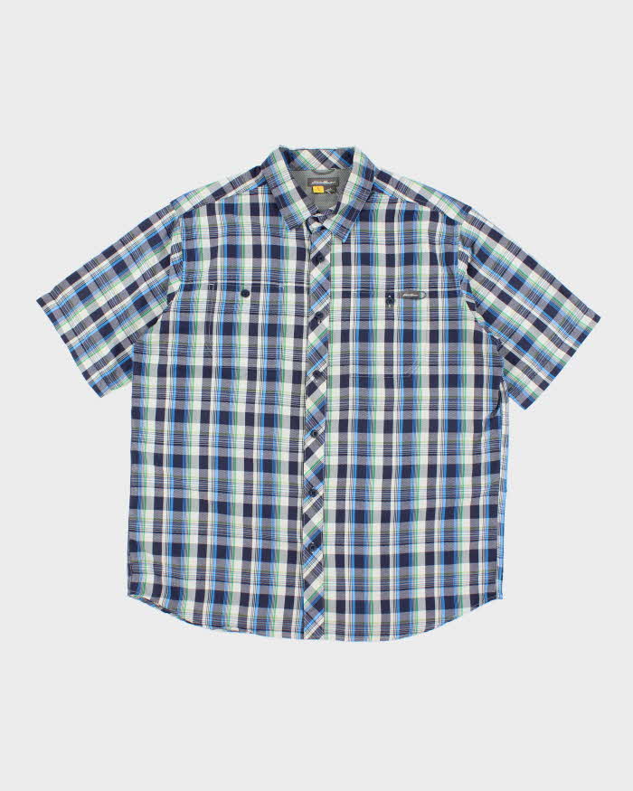Vintage Eddie Bauer Check Short Sleeve Shirt - L