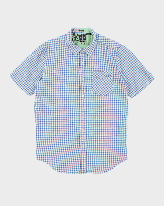 Vintage 00s Volcom Short Sleeve Shirt - L