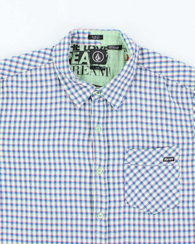 Vintage 00s Volcom Short Sleeve Shirt - L