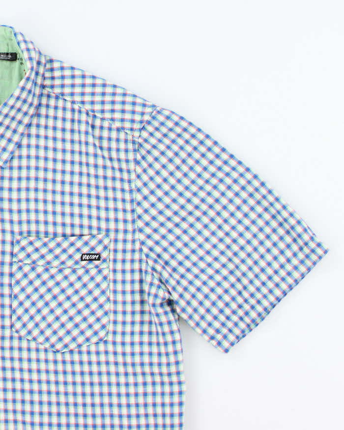 Vintage 00s Volcom Short Sleeve Shirt - L