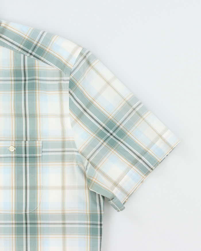 Vintage Lacoste Checked Short Sleeve Shirt - XL