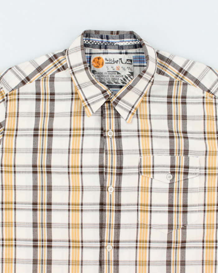 Vintage 00s Quicksilver Short Sleeve Shirt - L