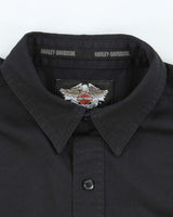 Vintage Harley Davidson Embroidered Shirt - L