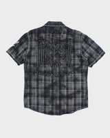 Vintage Y2k 00s Affliction Embroidered Shirt - L