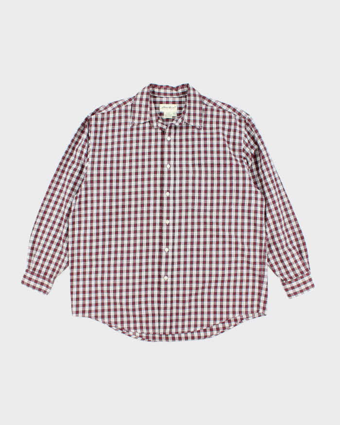 Vintage Eddie Bauer Checked Long Sleeve Shirt - L