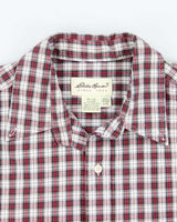 Vintage Eddie Bauer Checked Long Sleeve Shirt - L