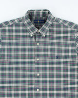 Vintage Ralph Lauren Checked Long Sleeve Shirt - L