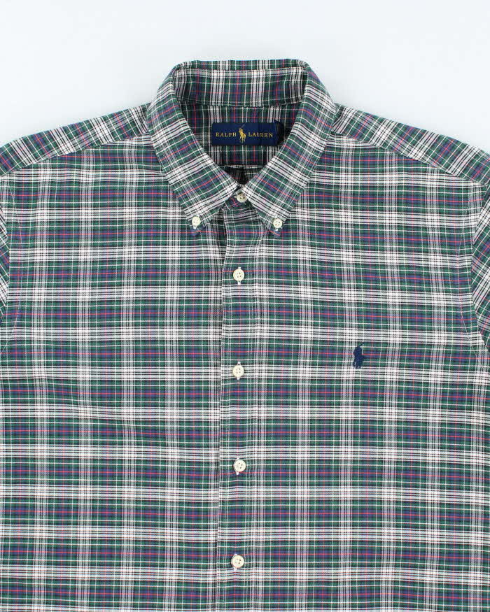 Vintage Ralph Lauren Checked Long Sleeve Shirt - L