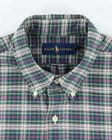 Vintage Ralph Lauren Checked Long Sleeve Shirt - L