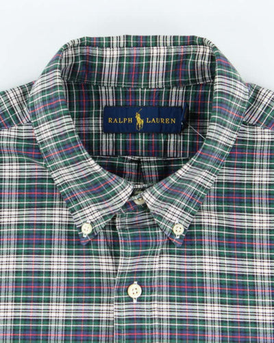 Vintage Ralph Lauren Checked Long Sleeve Shirt - L