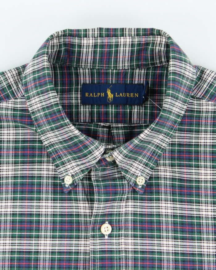 Vintage Ralph Lauren Checked Long Sleeve Shirt - L
