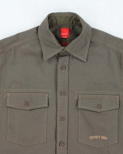 Vintage 00s Esprit Heavyweight Long Sleeve Shirt - M