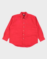 Vintage Tommy Hilfiger Heavyweight Long Sleeve Shirt - XL