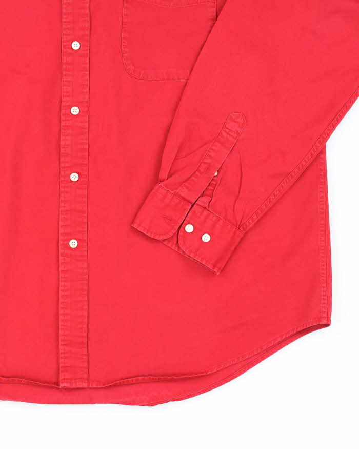 Vintage Tommy Hilfiger Heavyweight Long Sleeve Shirt - XL