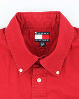 Vintage Tommy Hilfiger Heavyweight Long Sleeve Shirt - XL