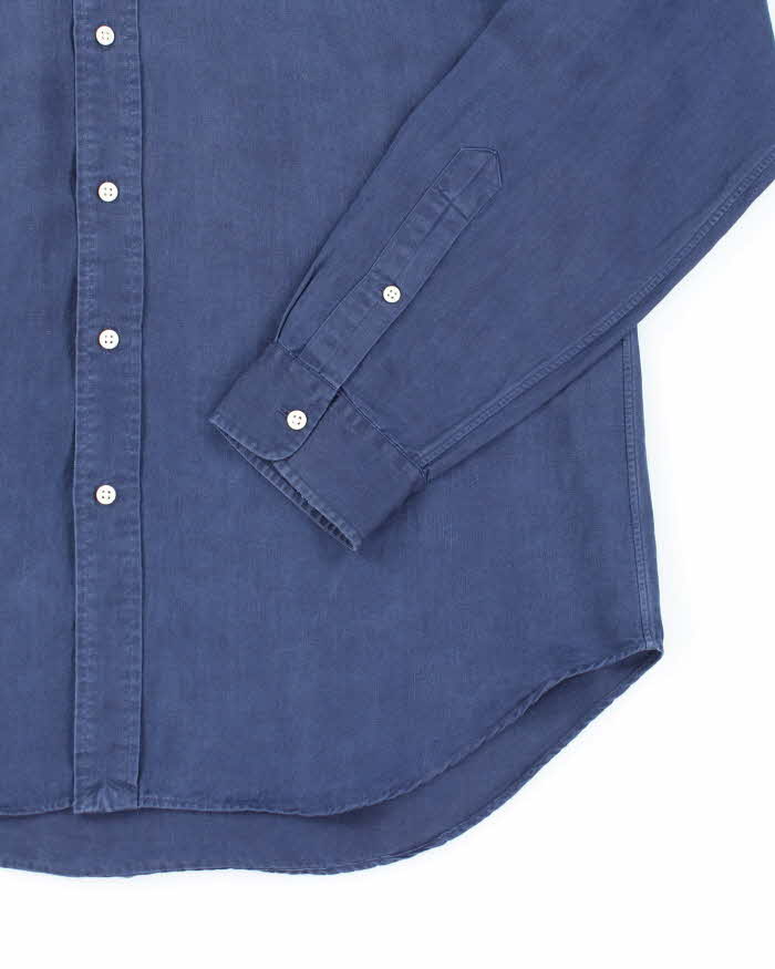 Vintage Ralph Lauren Linen Long Sleeve Shirt - L